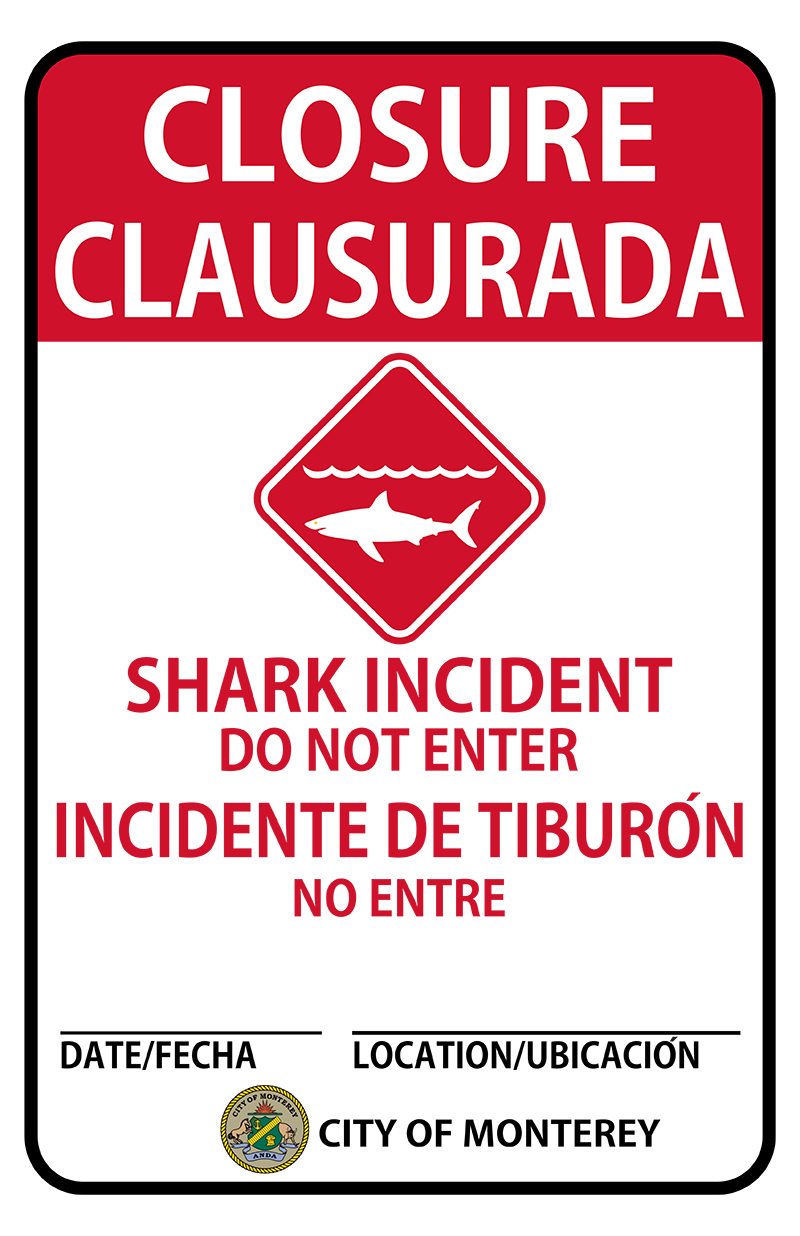 Shark-Closure-Sign
